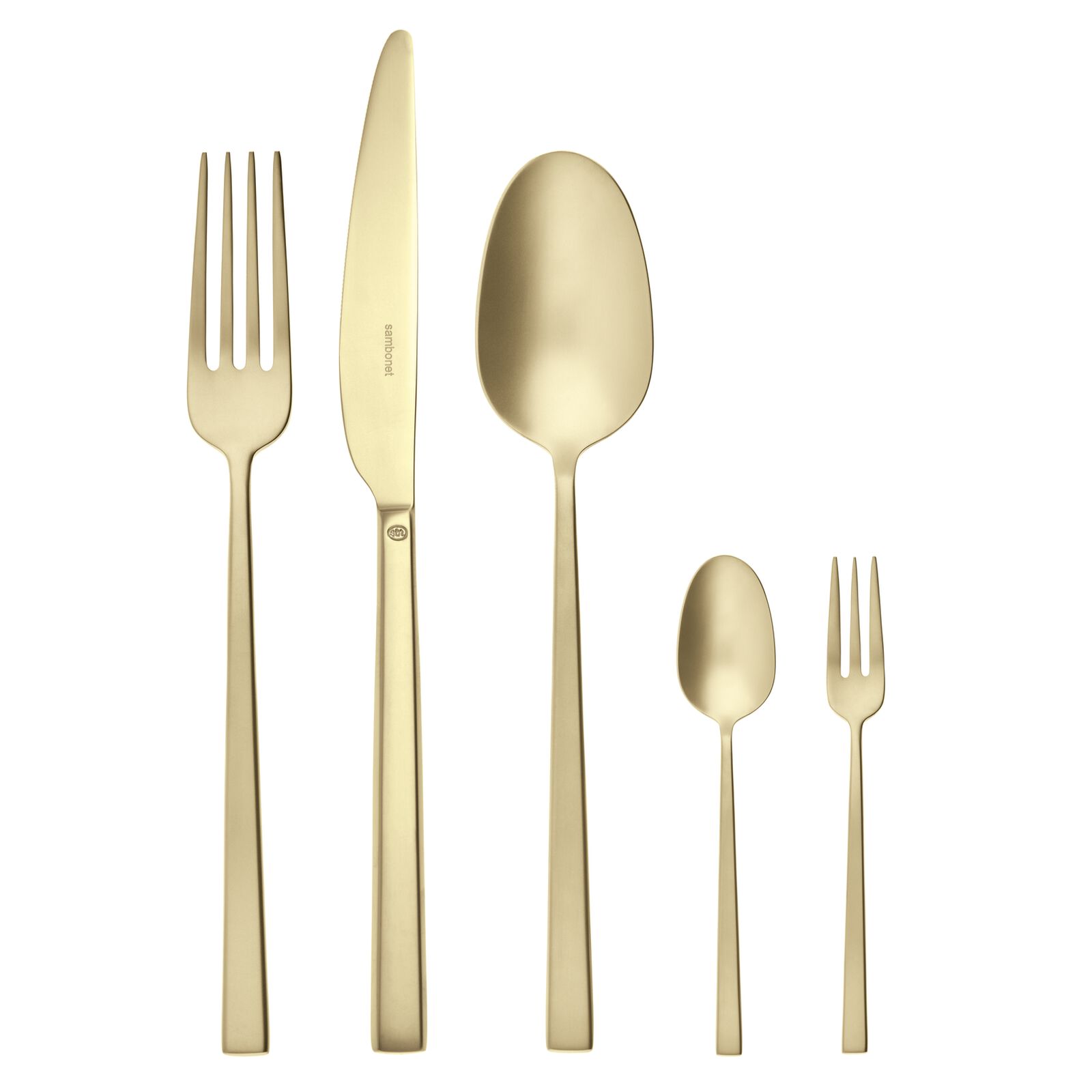 sambonet rock bestekset 52662pn2 60 delig champagne