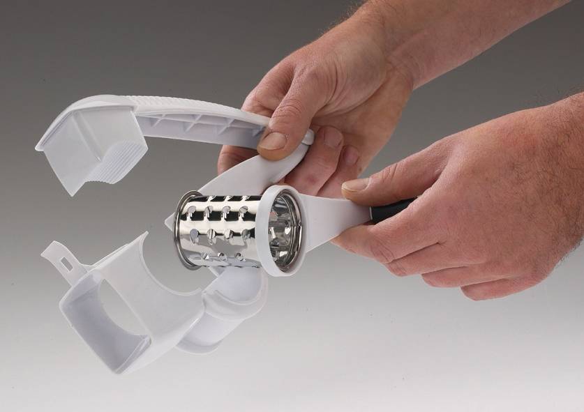 westmark-trommelrasp-kunststof-wit