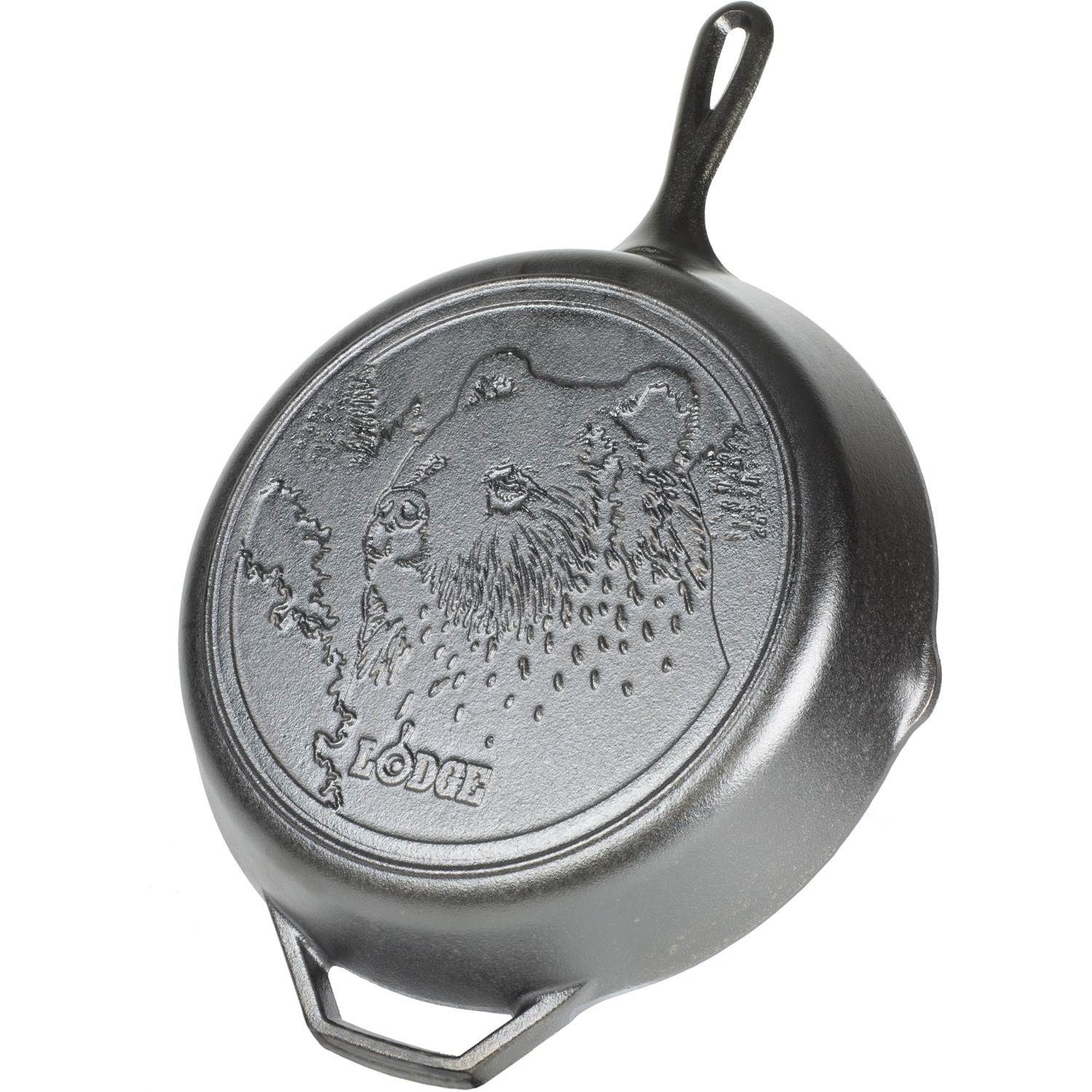 lodge wildlife koekenpan beer l10skwlbr 30cm