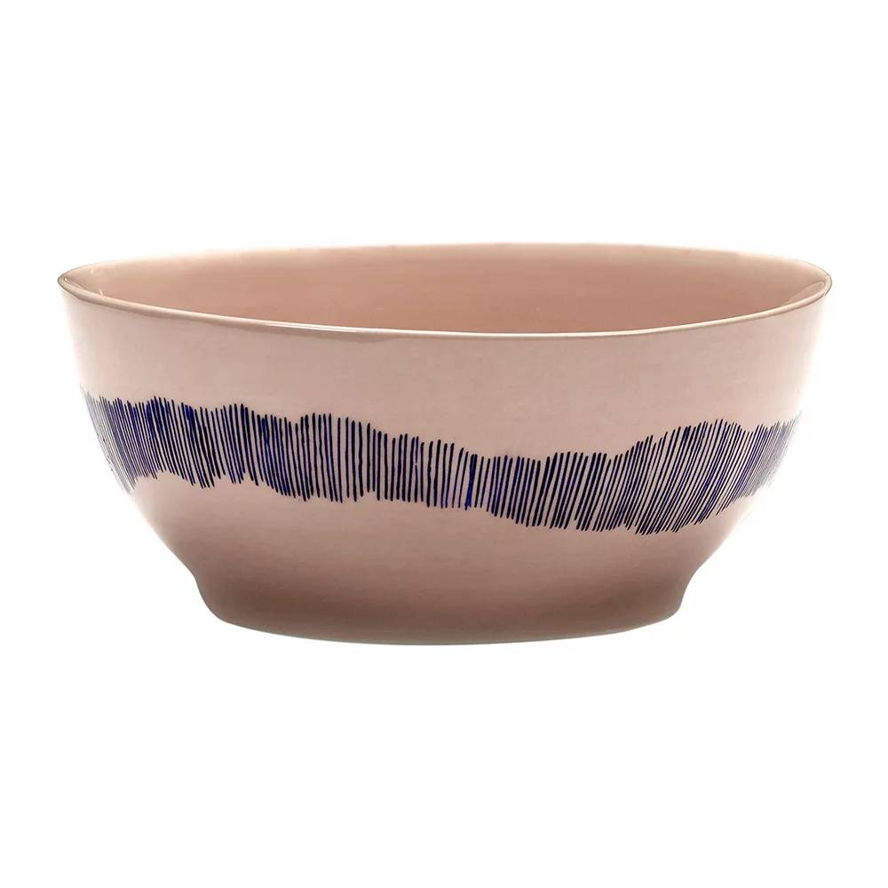 serax-feast-ottolenghi-kommen-s-b8921009d-16cm-delicious-pink-swirlblue-stripes-4-stuks
