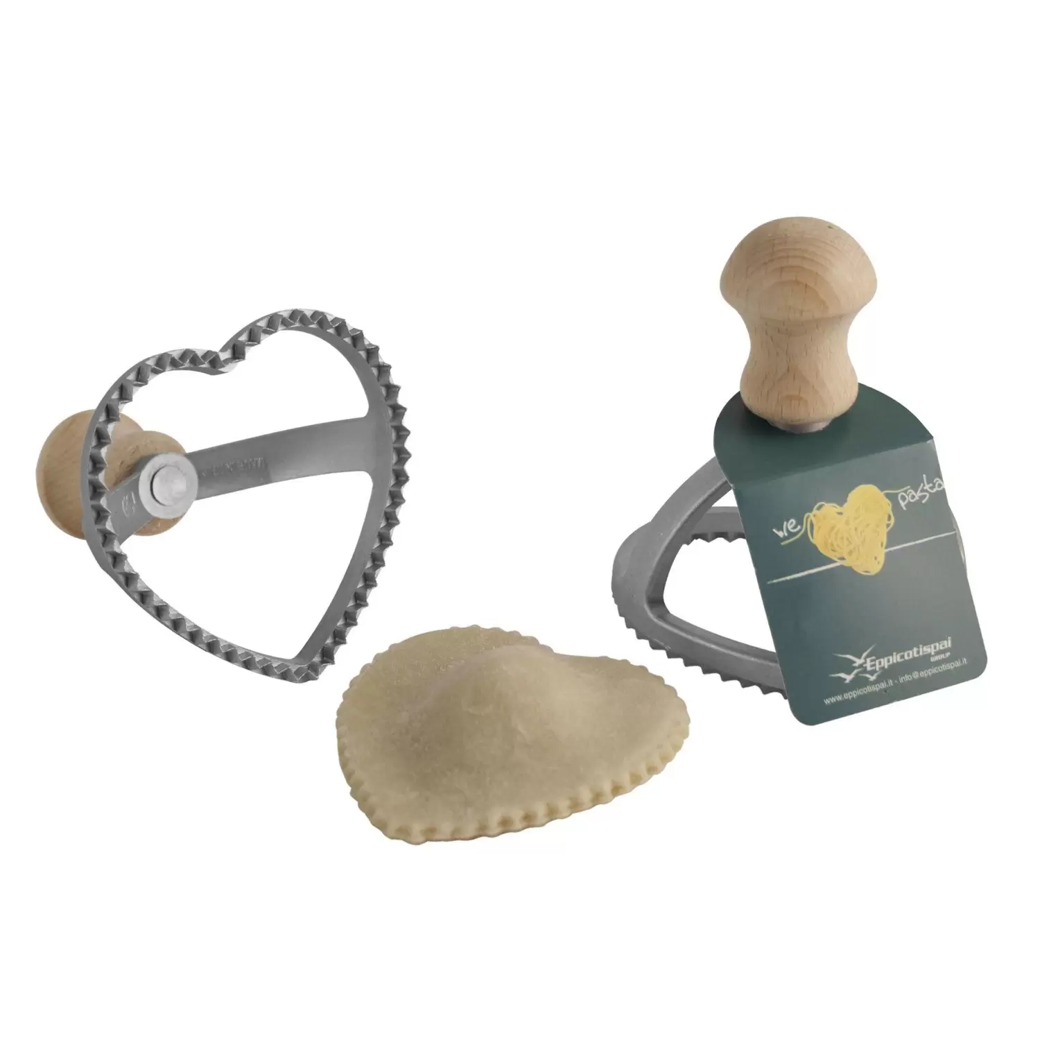 kookpunt eppicotispai raviolivorm hart 8cm