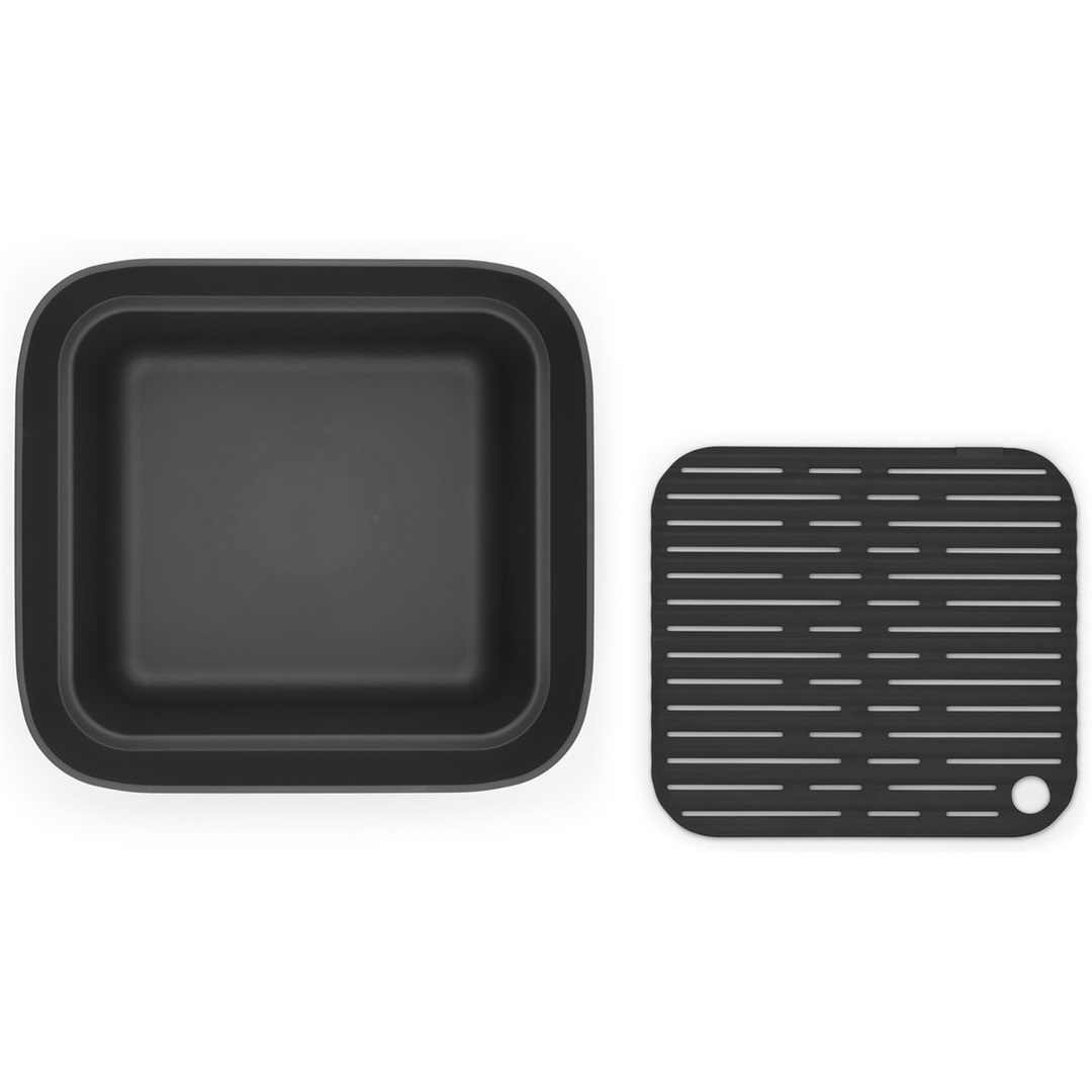 brabantia-sinkside-afwasbak-met-droogrek-dark-grey