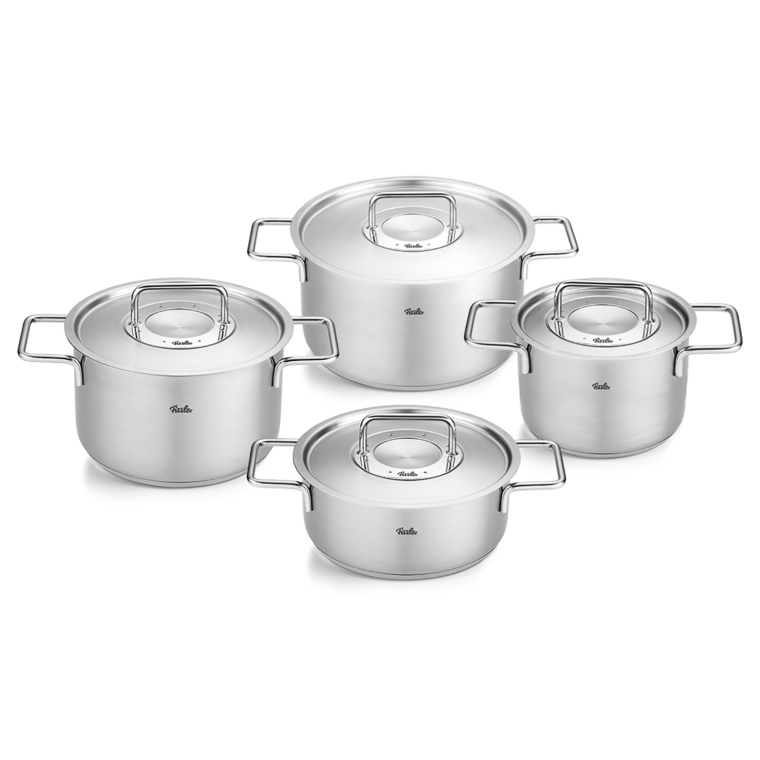 fissler-pure-collection-pannenset-met-rvs-deksels-4-delig