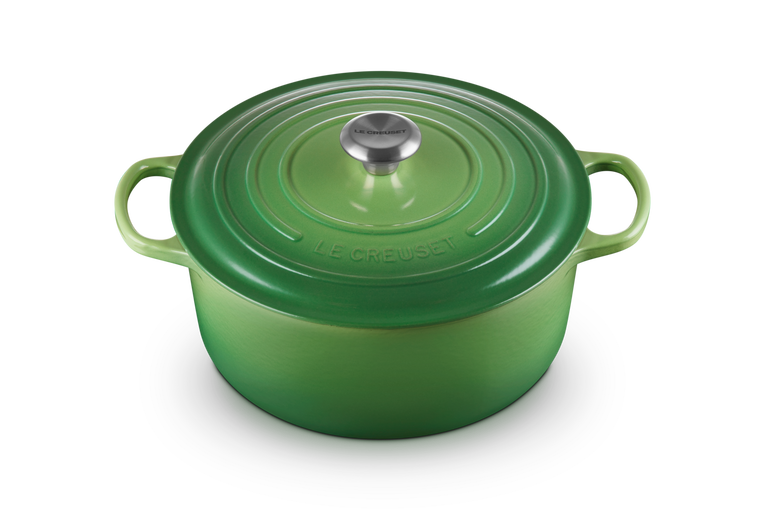 le-creuset-signature-braadpan-20cm-bamboo-green