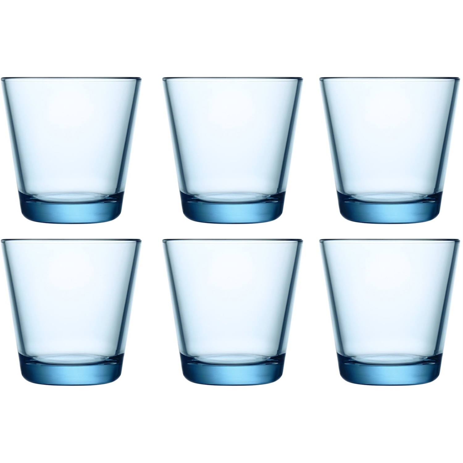 iittala-kartio-waterglazen-021l-lichtblauw-6-stuks