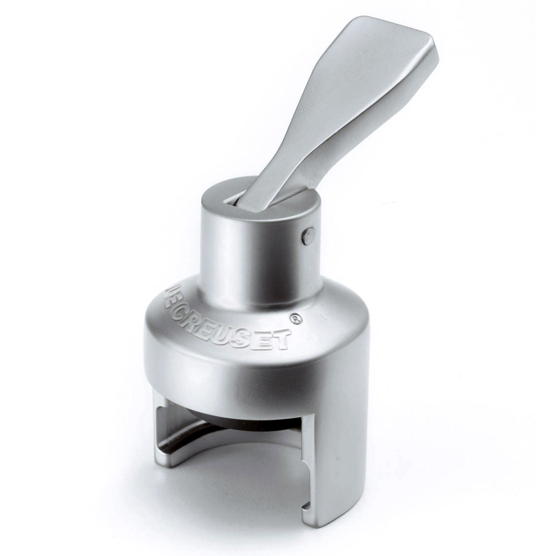 le creuset screwpull crown champagnestop sw 101 zilver