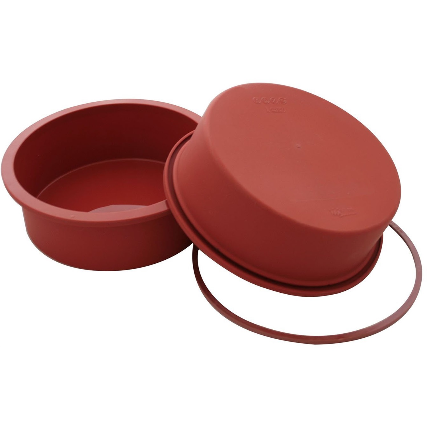 silikomart uniflex round pan bakvorm met safe ring sft180 18cm