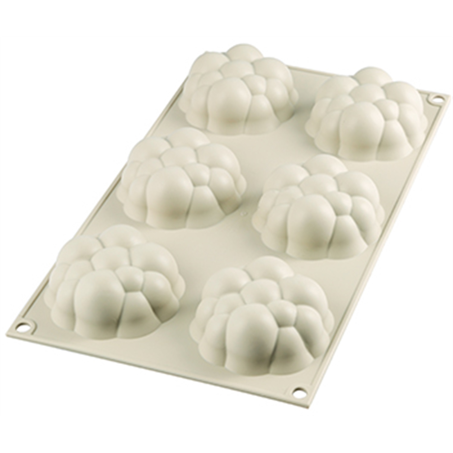 silikomart 3design mini bollicine bakvorm 6 vaks