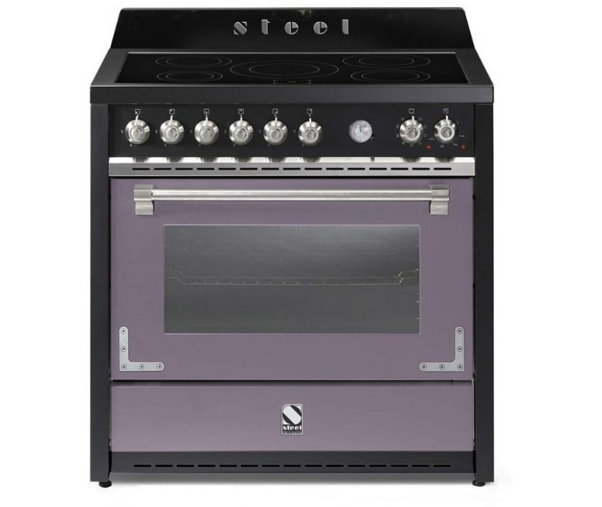 steel oxford x9f 5fi aa inductiefornuis 90cm paars