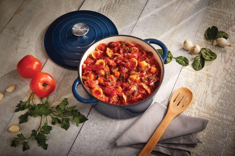 napoleon-gietijzeren-braadpan-23cm-blauw