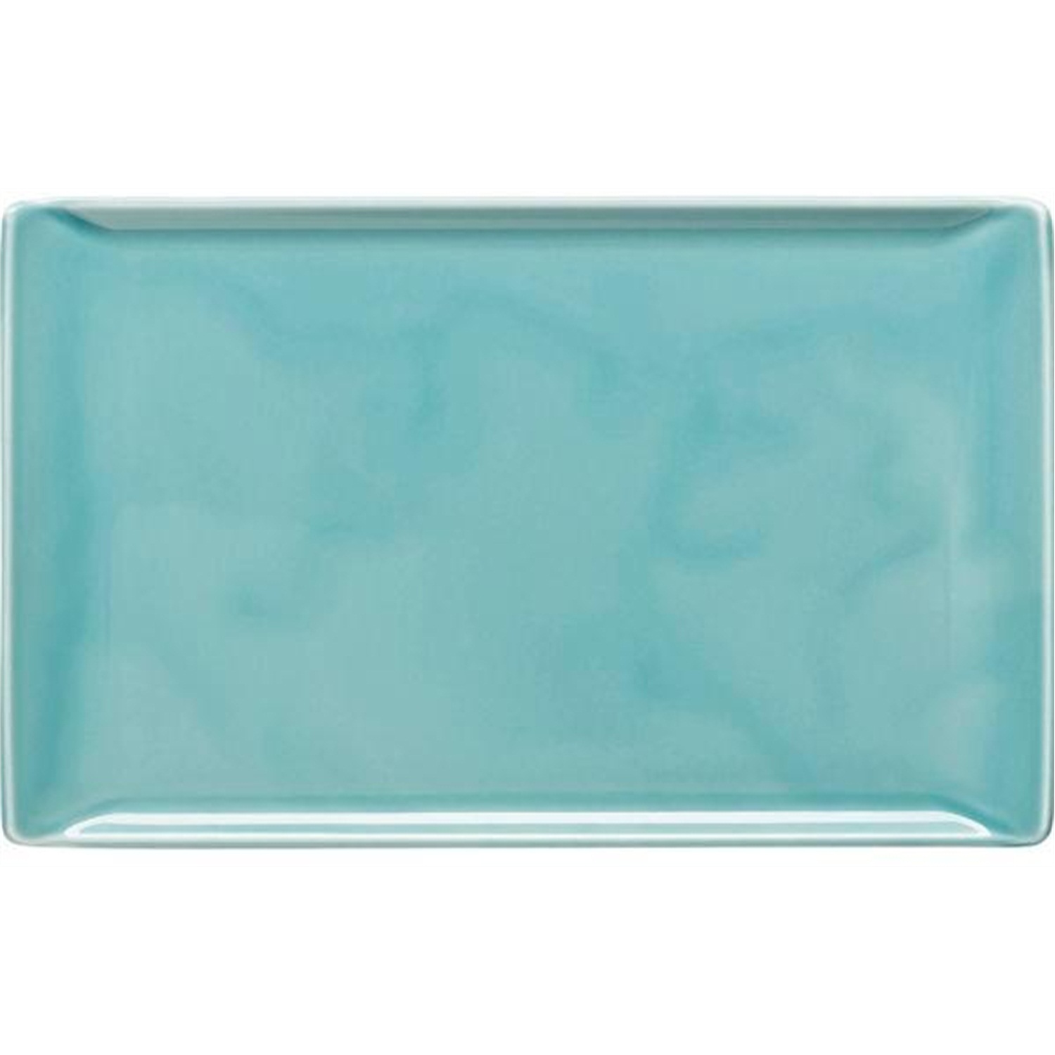 rosenthal mesh rechthoekige schaal 24x15cm aqua