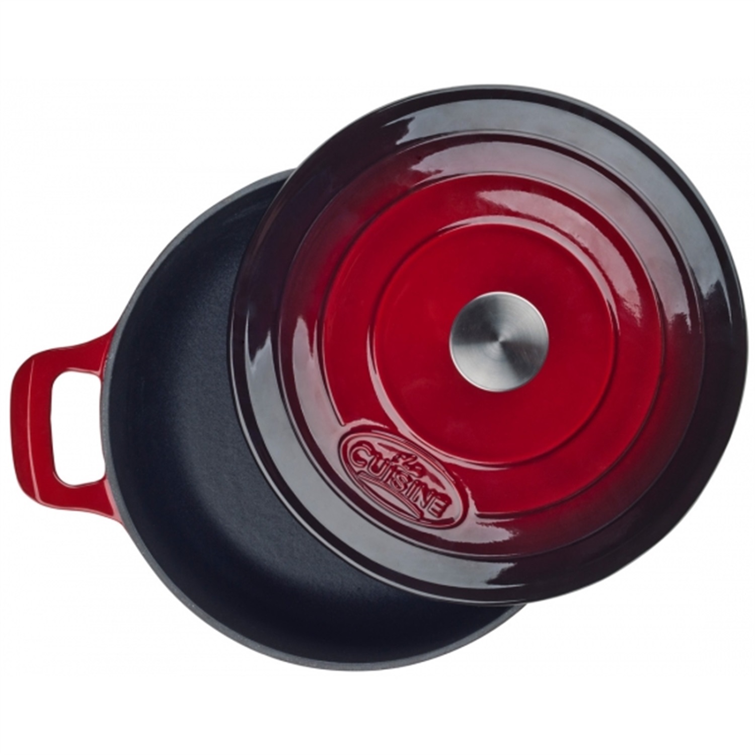 la-cuisine-pro-braadpan-28cm-rood-la-cuisine-traditional-braadslede-32x20cm-rood