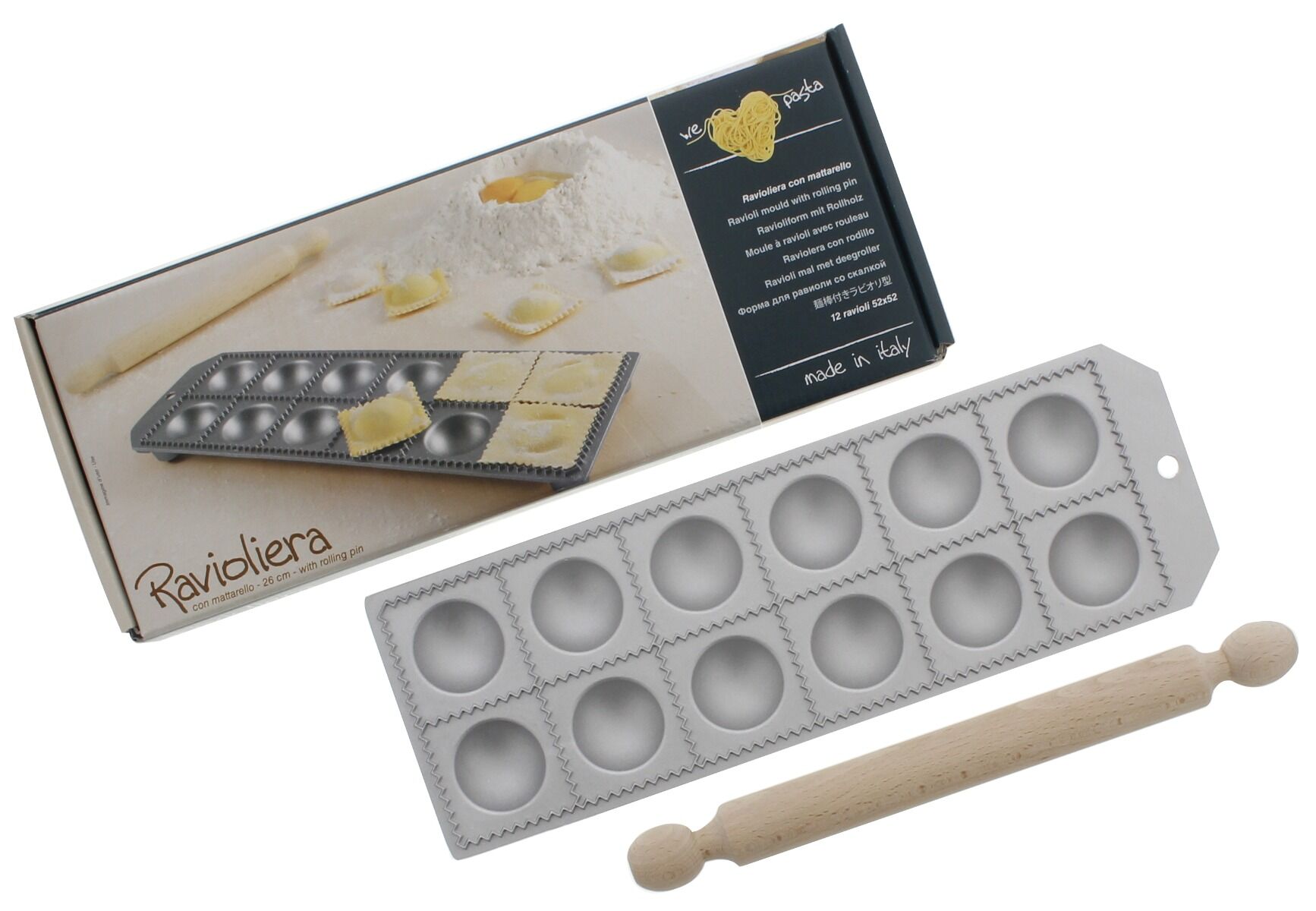 kookpunt eppicotispai raviolimal rond 12 vaks 0