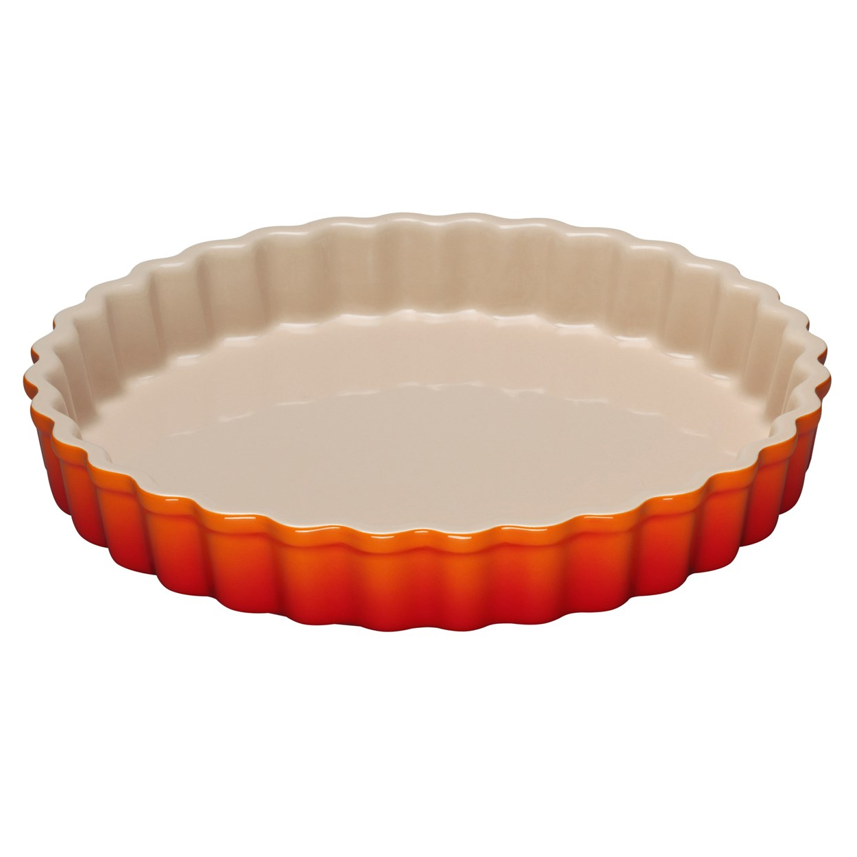 le-creuset-tartelette-en-quichevorm-28cm-oranjerood