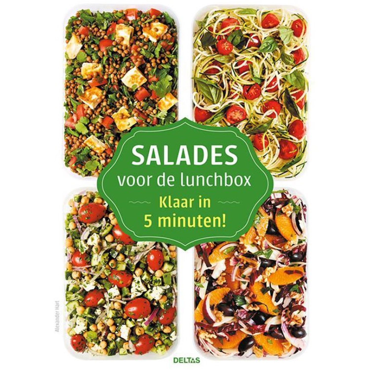 salades voor de lunchbox klaar 5 minuten