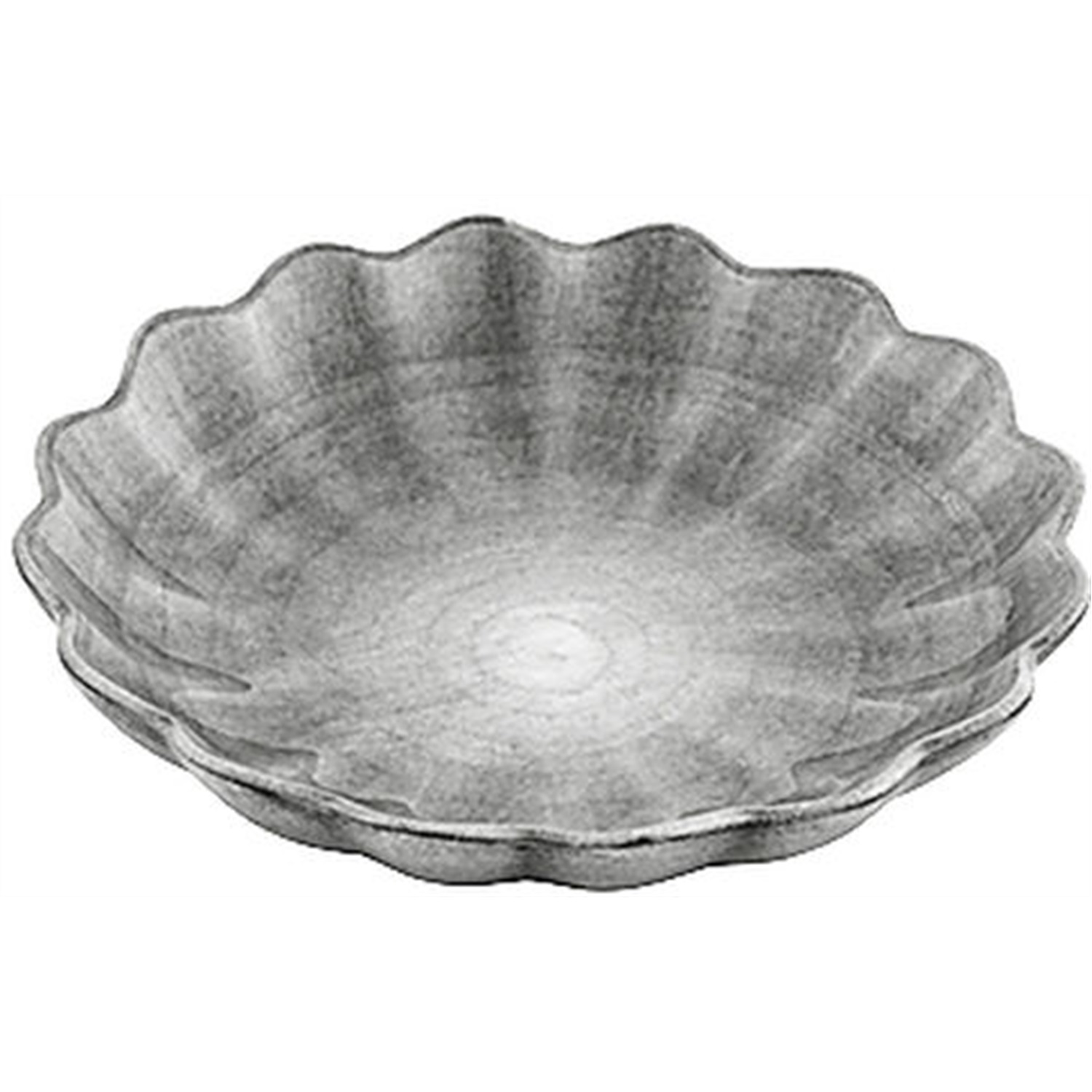 mateus oyster bowl grey