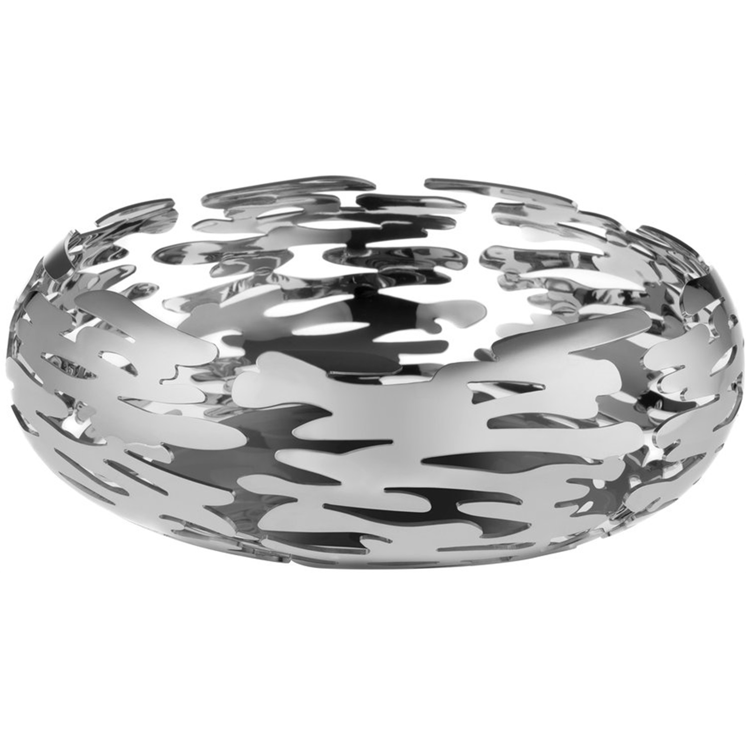 alessi barknest fruitschaal bm02 21cm rvs