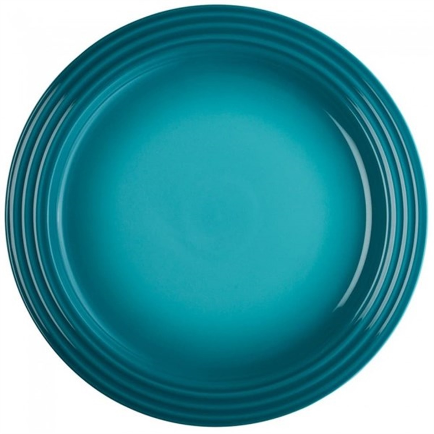 le creuset stoneware ontbijtbord 22cm caribbean blue