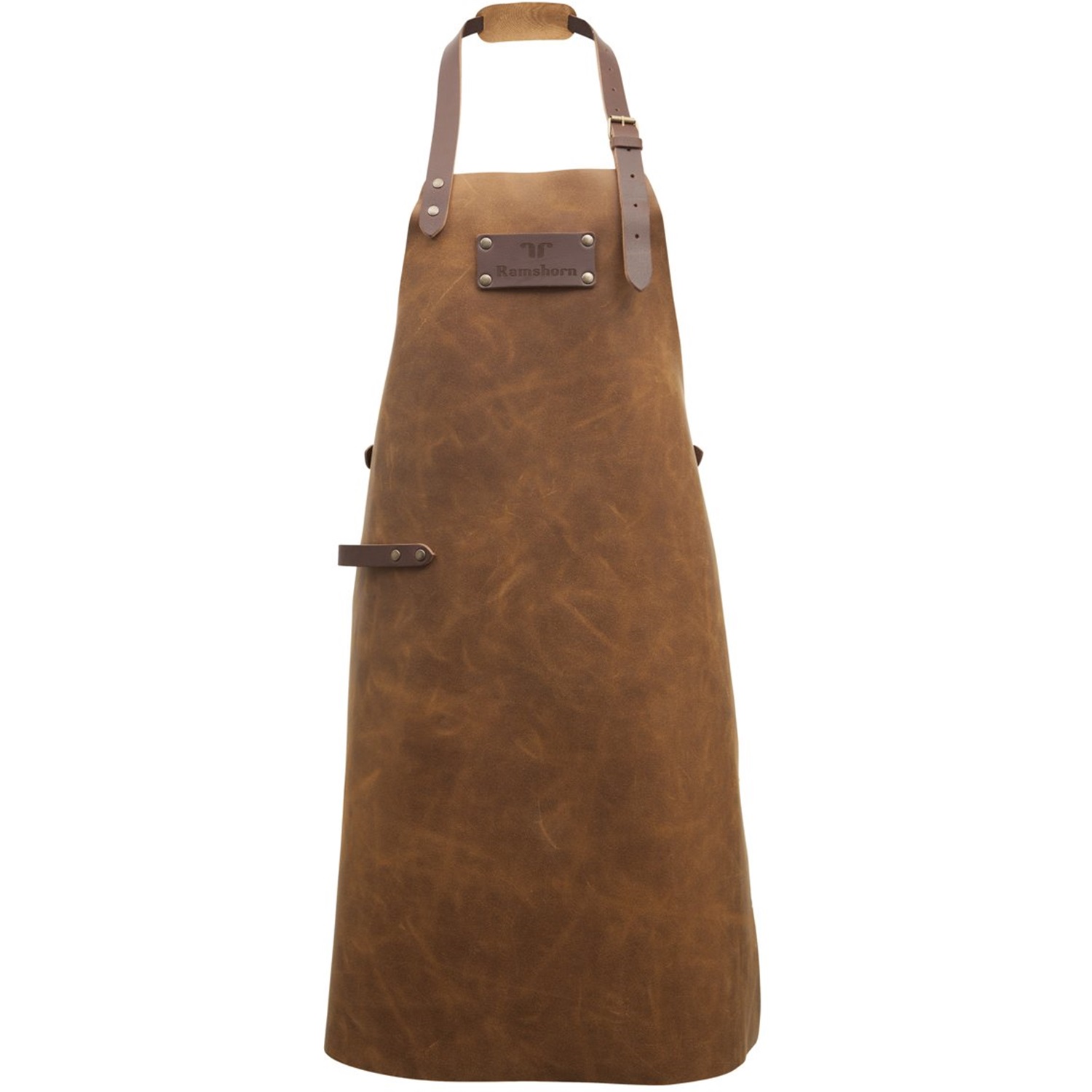 ramshorn-leren-schort-casual-lichtbruin