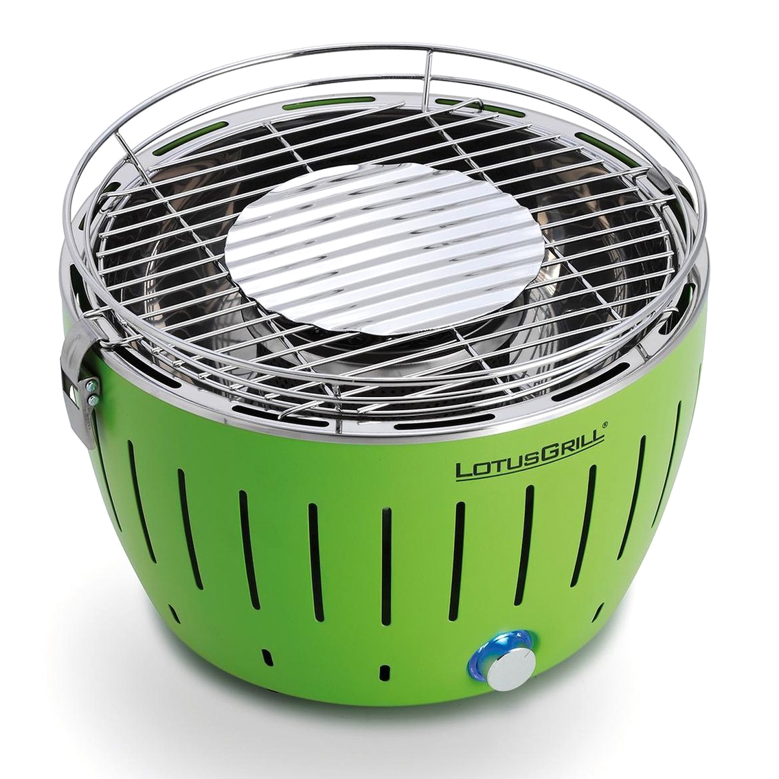 lotusgrill-mini-rookvrije-barbecue-29cm-limegroen
