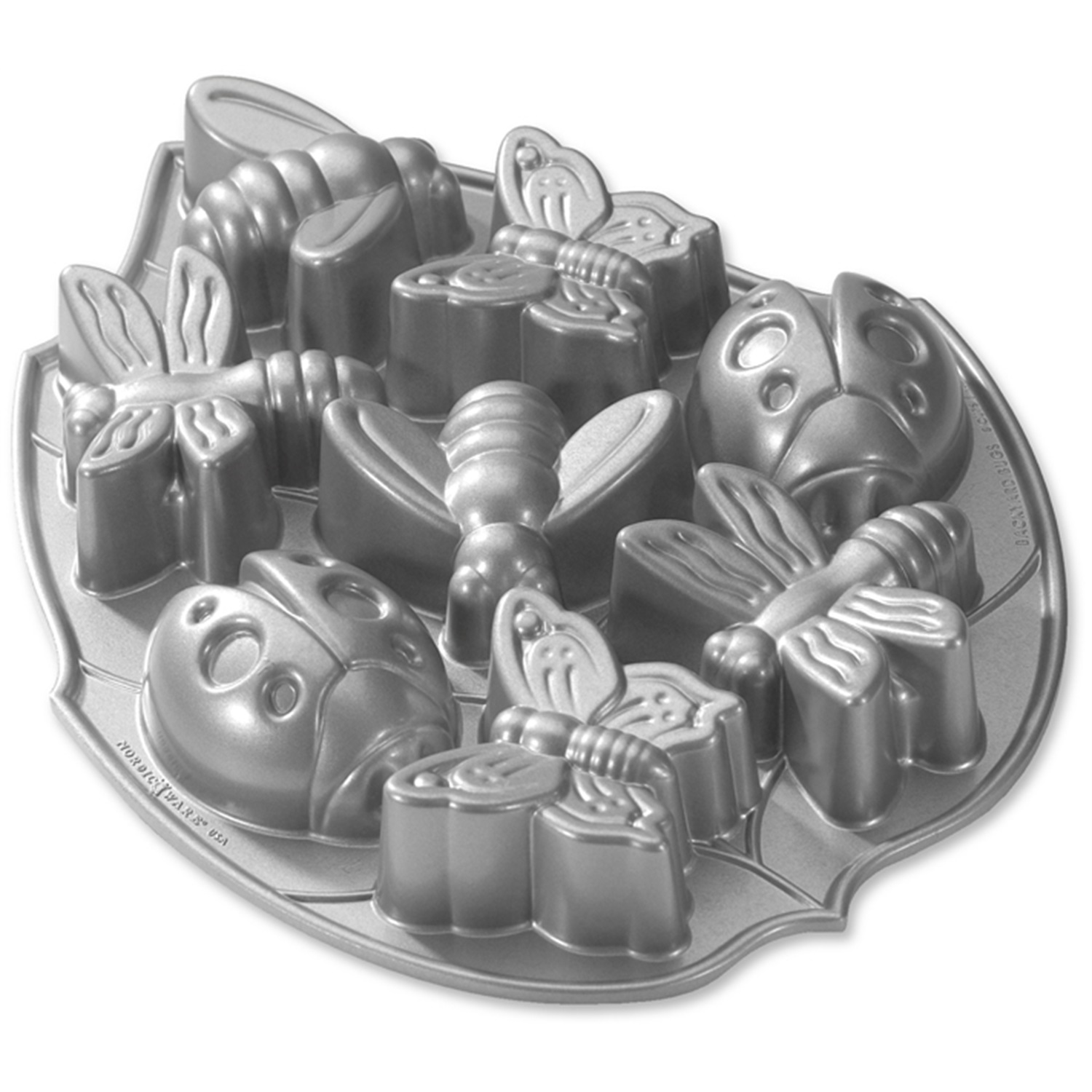 nordic-ware-backyard-bugs-bakvorm-8-vaks-zilver