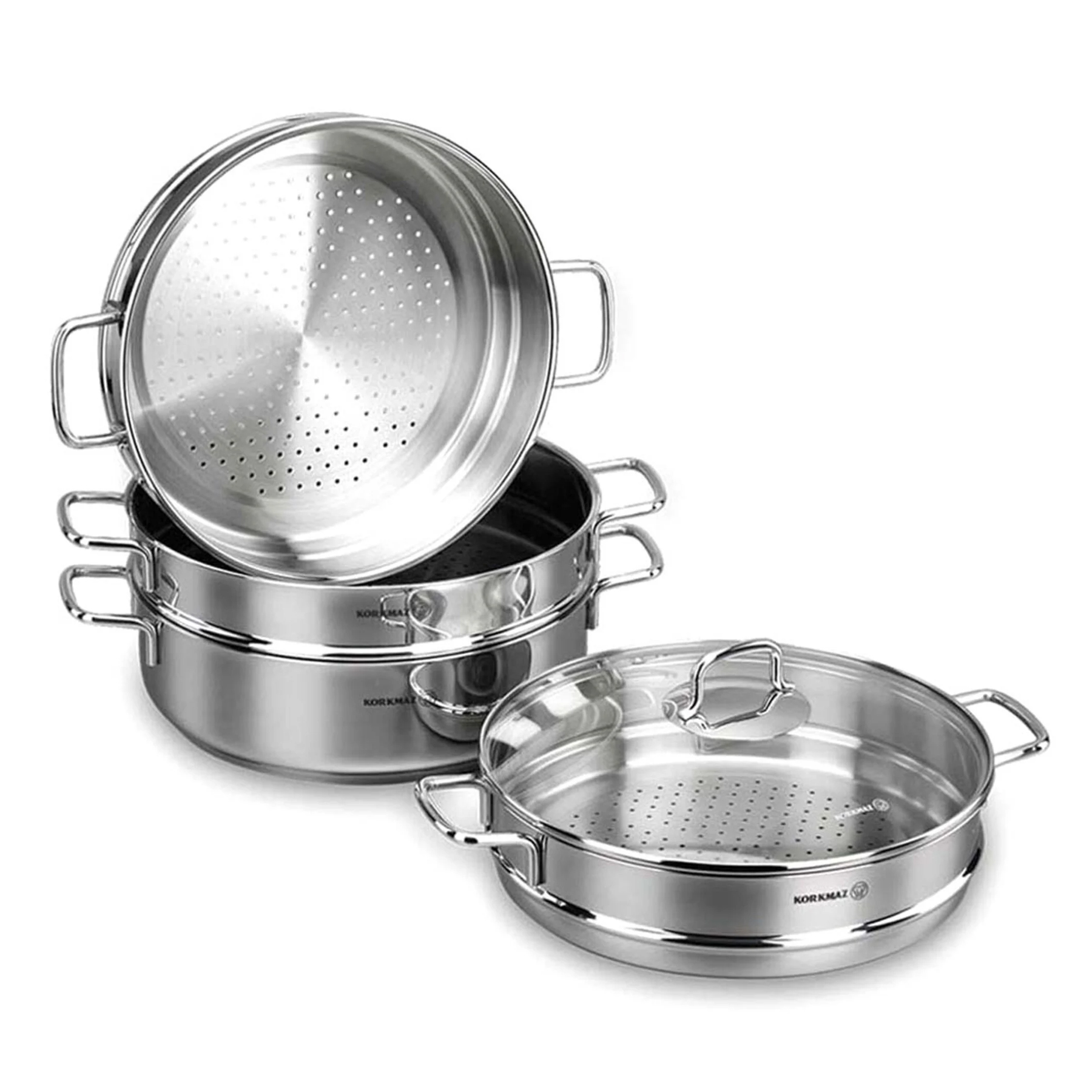 korkmaz-perla-stoompan-3-laags-a1524-28cm