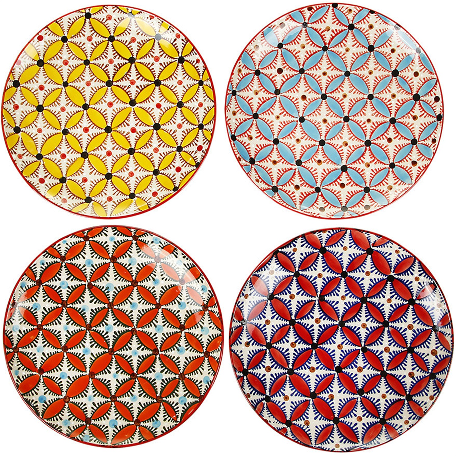 pols-potten-colour-hippy-borden-4-stuks