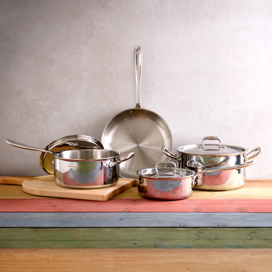 ruffoni-con-cuore-sauteerpan-met-deksel-crb2809yl-28cm-rvs-koper