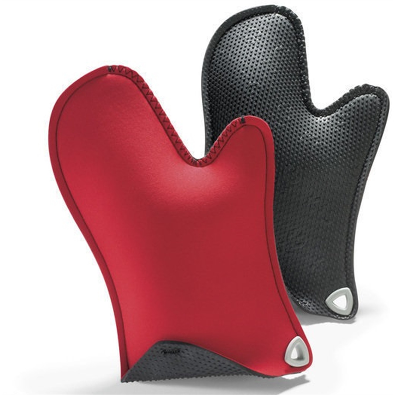 kitchengrips chefs mitt bbq en ovenwanten 355cm rood