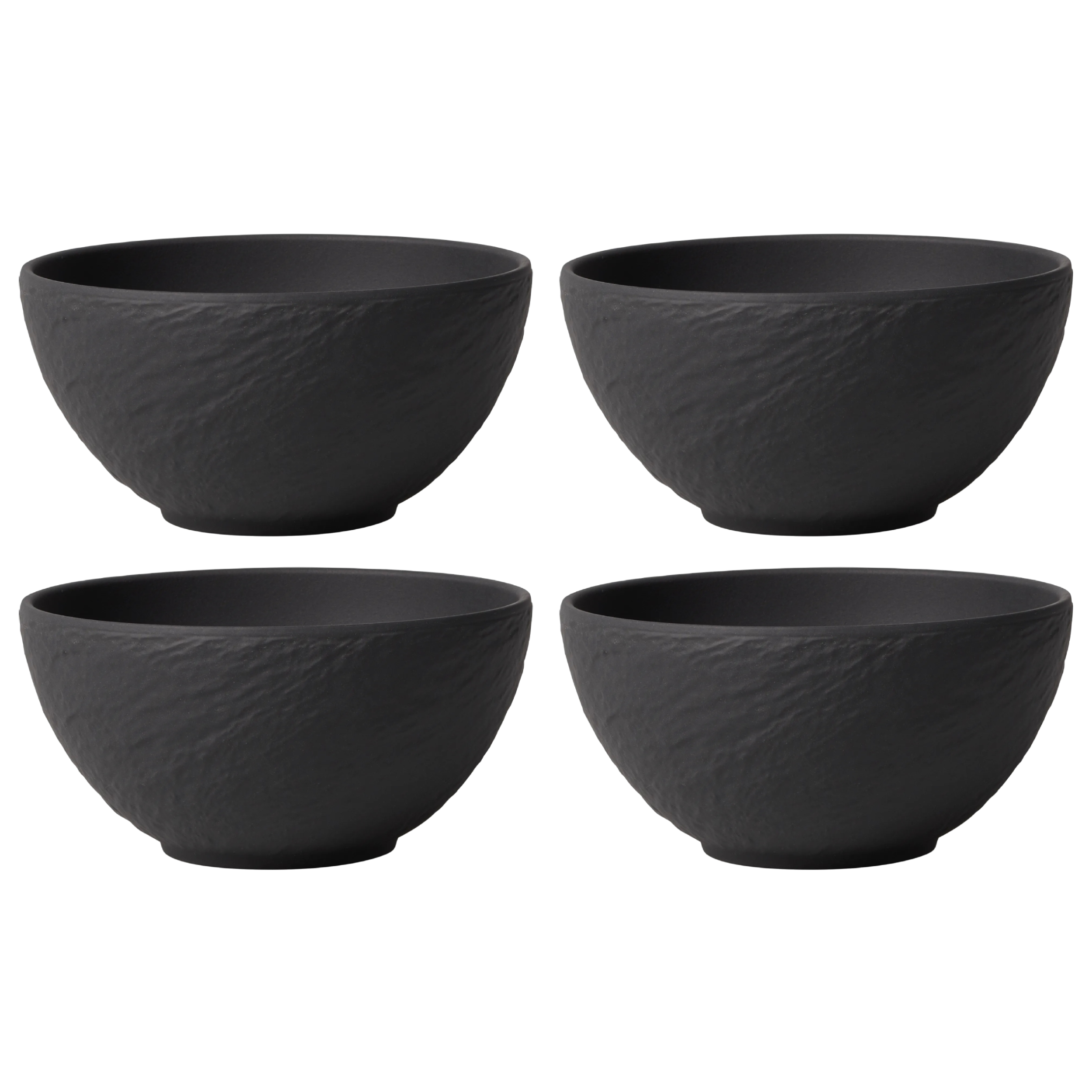 villeroy-boch-manufacture-rock-kom-14cm-zwart-4-stuks