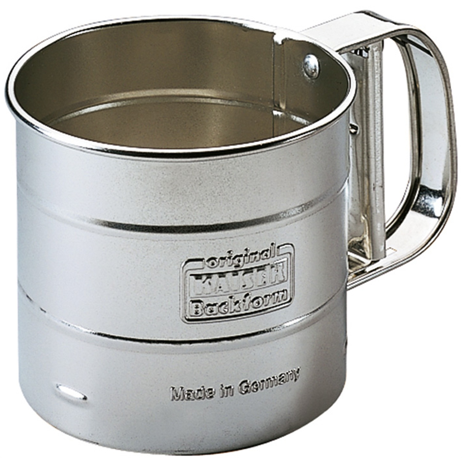 kaiser patisserie meel en poedersuikerzeef rvs