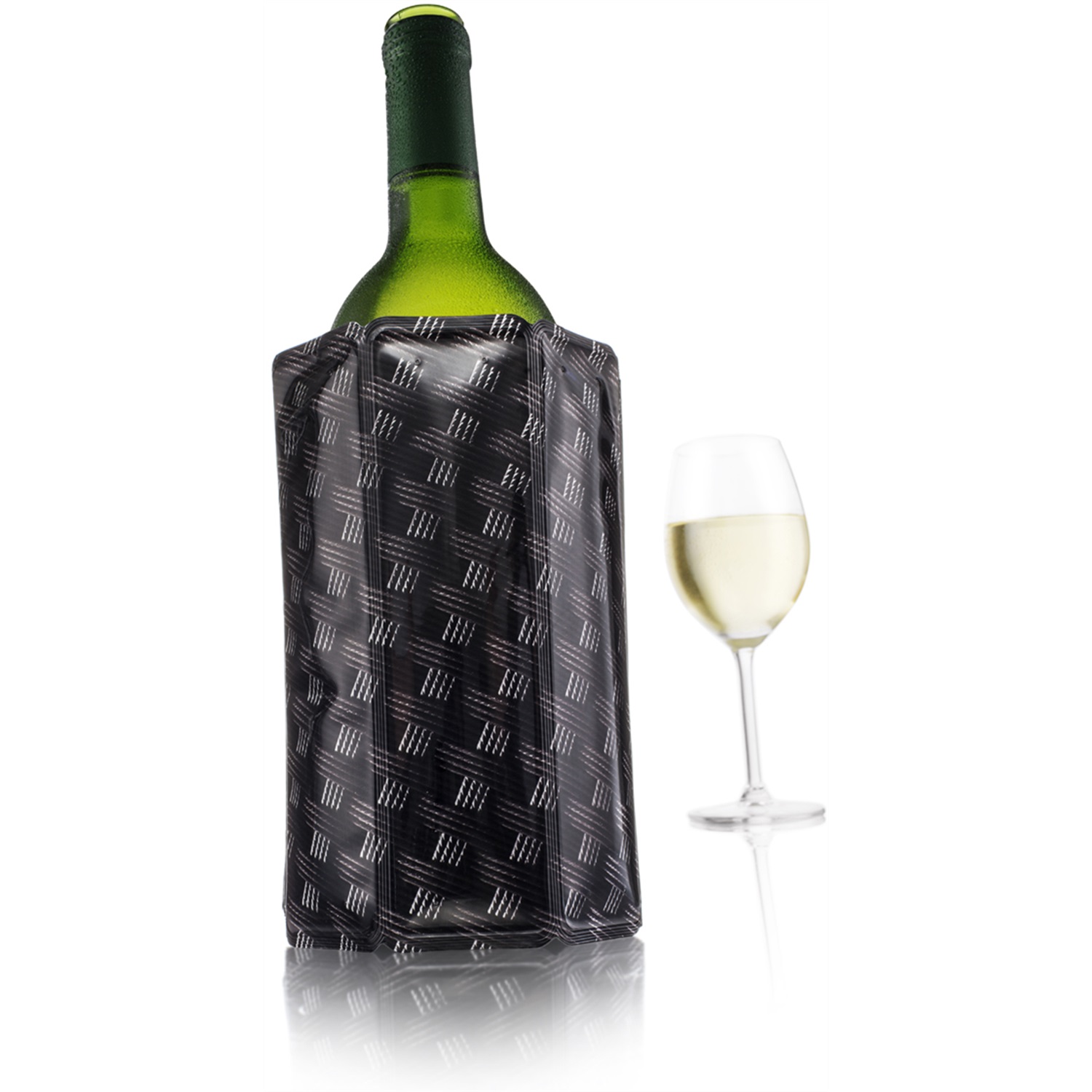 vacuvin active cooler wijnkoeler vlechtwerk