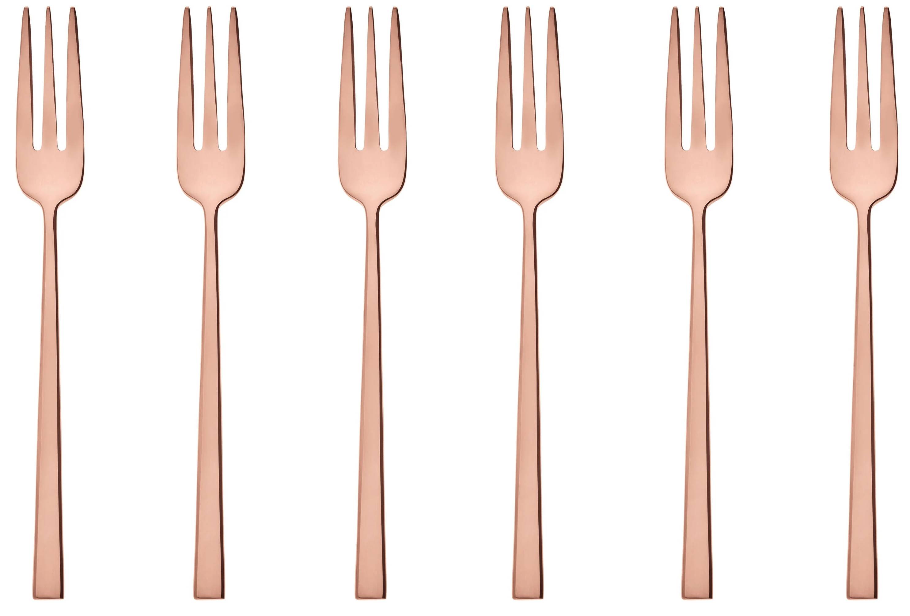 sambonet-rock-gebaksvorkjes-52762ca5-6-delig-koper