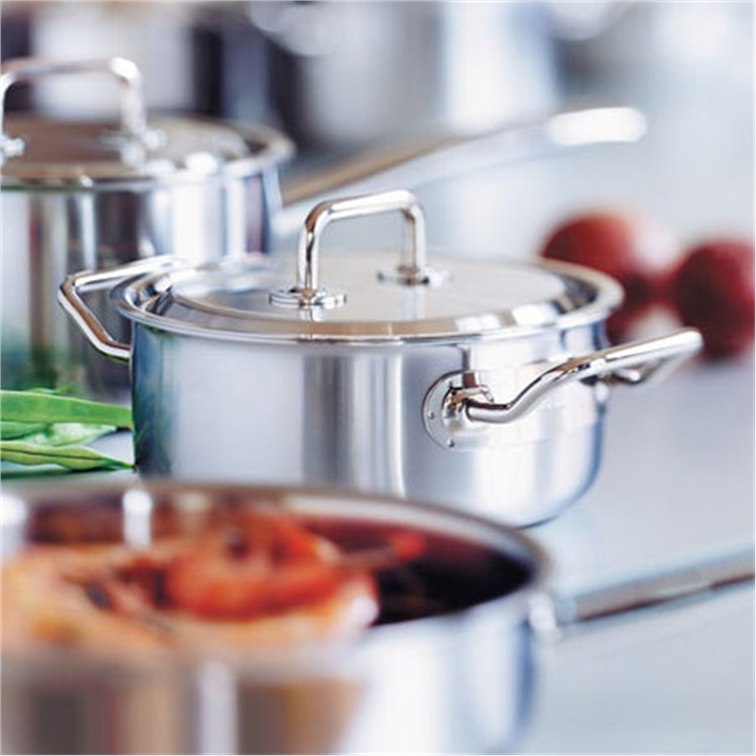 spring-brigade-starter-pannenset-met-steelpan-en-rvs-deksels-4-delig