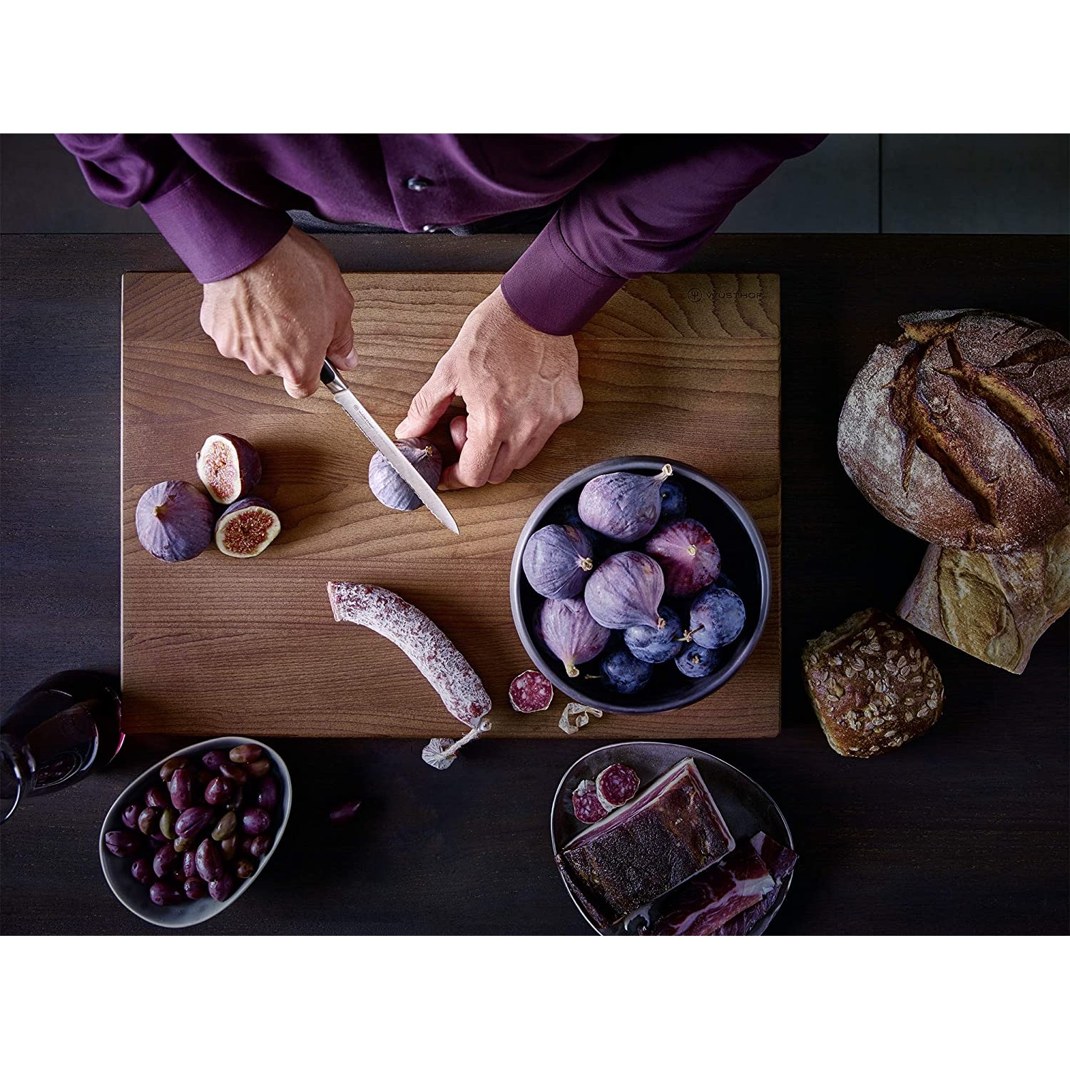 wusthof-classic-messenblok-inclusief-messenset-10-delig-beukenhout-naturel-1090170901