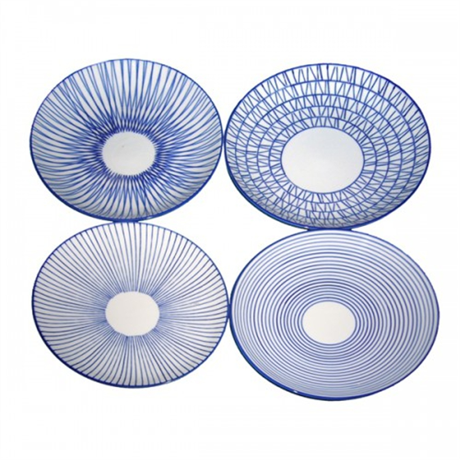 pols-potten-vario-blue-stripes-borden-4-stuks