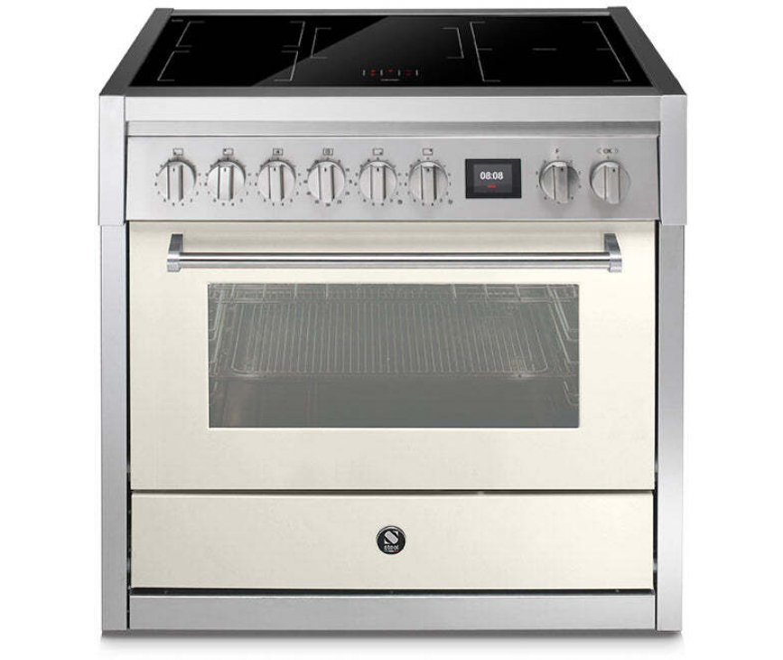 steel genesi gq9s 5fi na inductiefornuis 90cm wit
