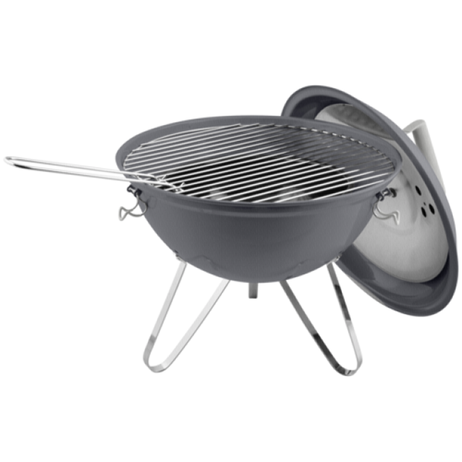 dangrill-picnic-houtskoolbarbecue-37cm-zwart