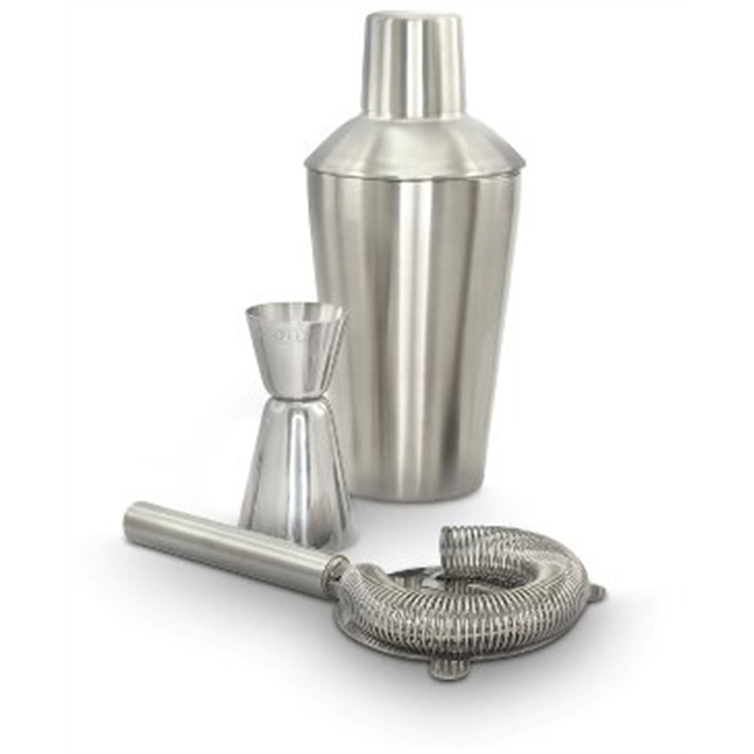 pulltex cocktail set 3 delig rvs