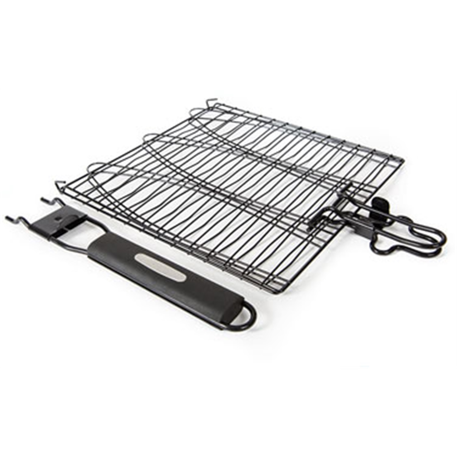 grillpro vis grillmand met afneembare steel 3 vissen