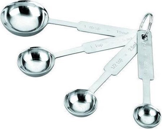 ibili-maatlepels-rvs-4st