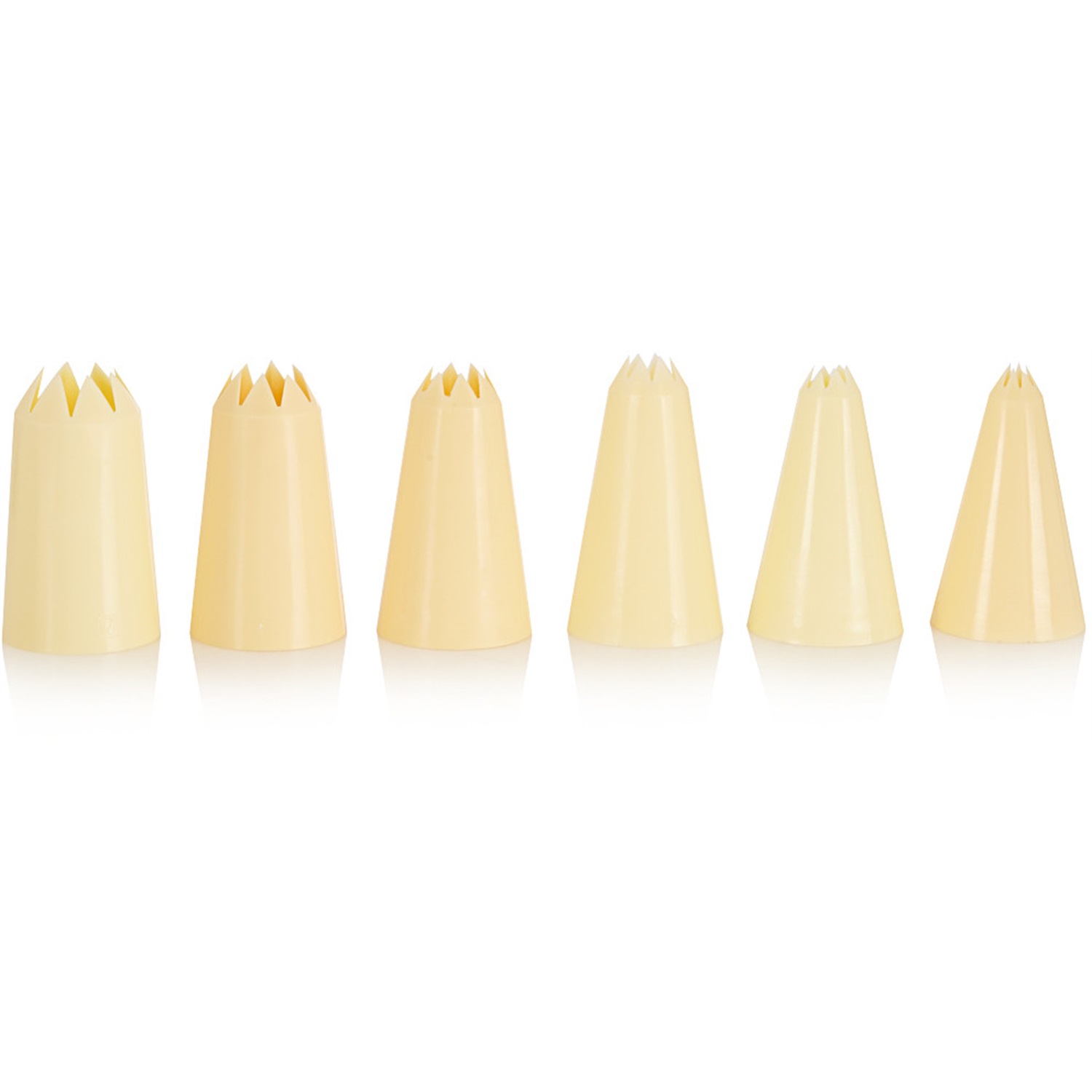 patisse spuitmondjesset rond kunststof 7 delig