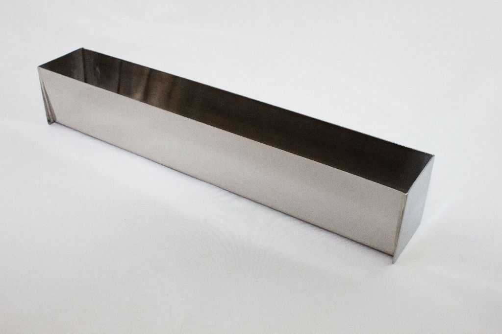 lauterjung terrinevorm vierkant 30x5cm rvs