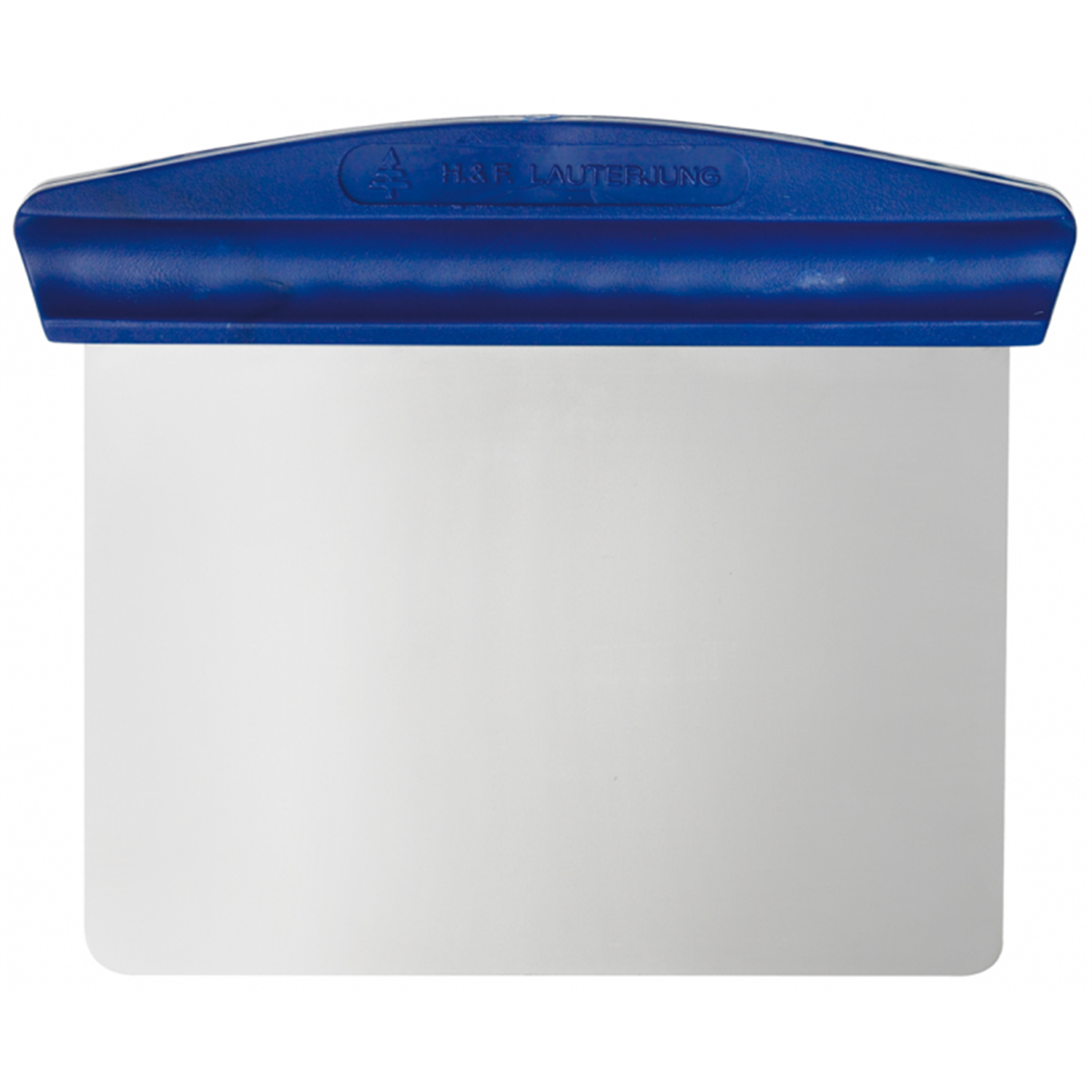 lauterjung deegschraper 12x8cm blauwrvs