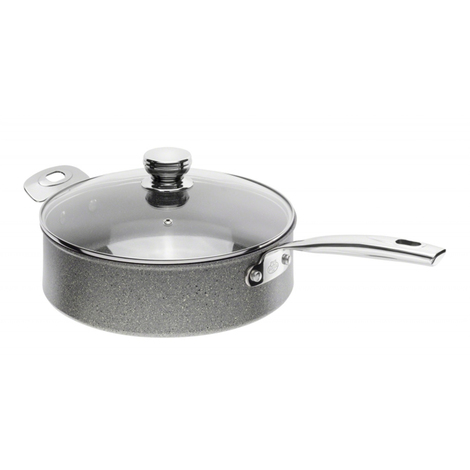 ballarini portofino hapjespan met glazen deksel 28cm