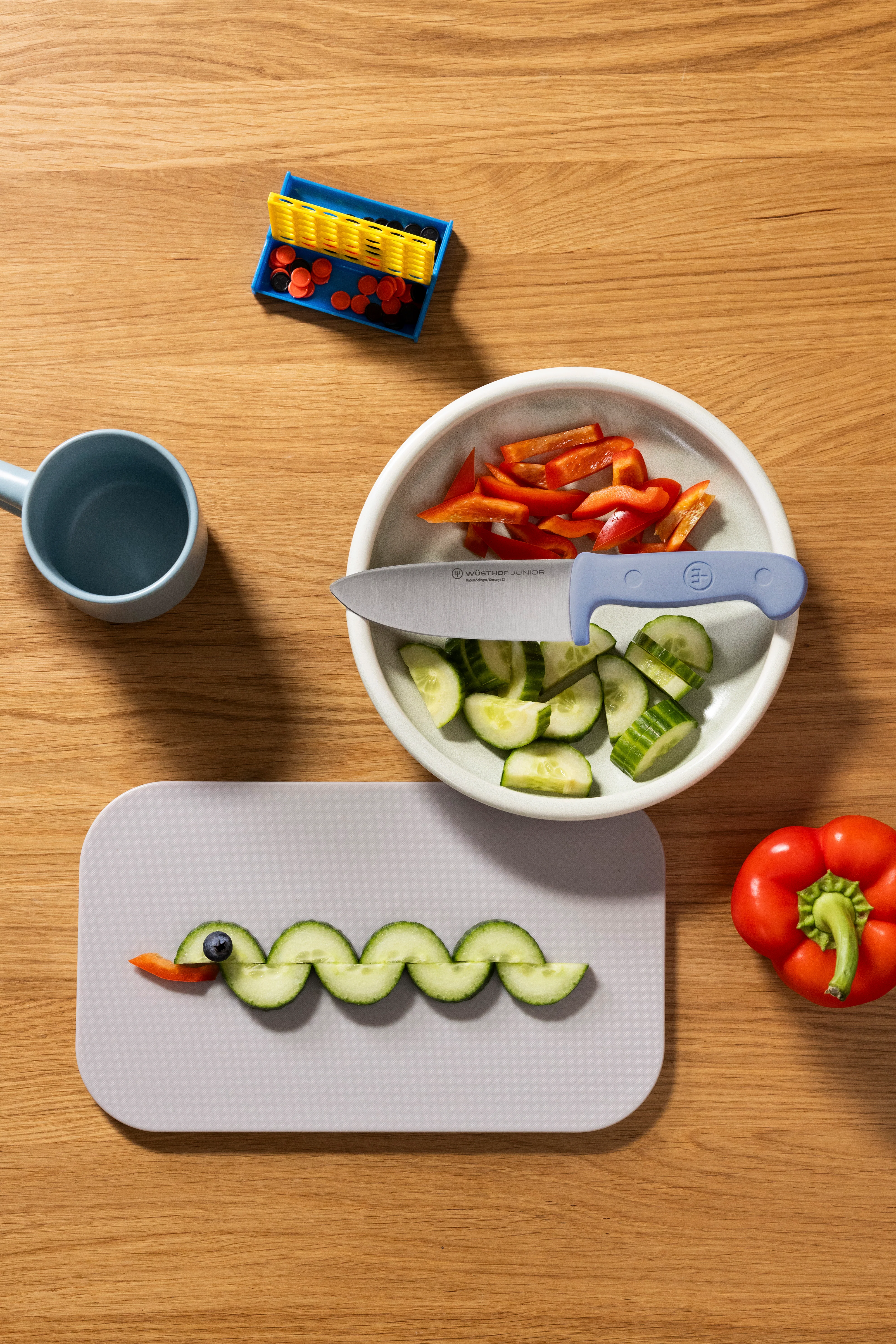 wüsthof-junior-koksmes,-10cm-blauw