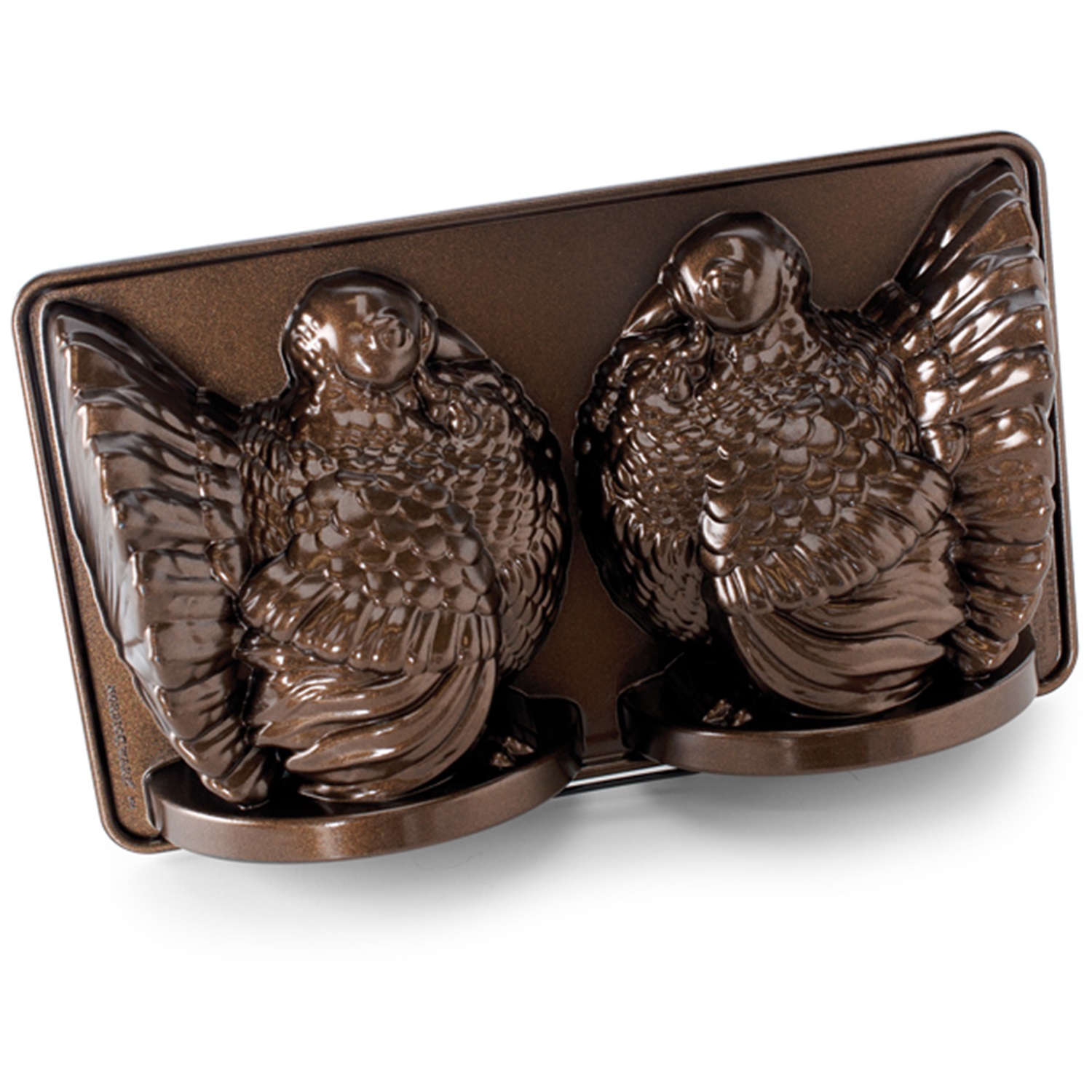 nordic ware 3d turkey bakvorm 2 vaks brons