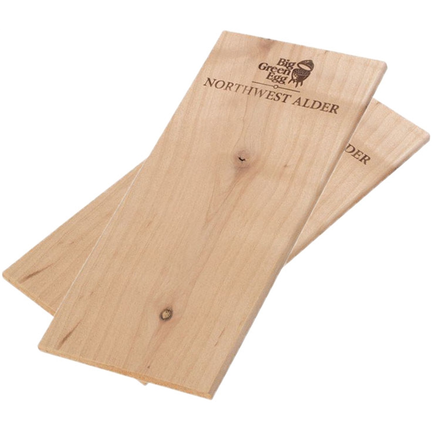 big green egg grillplanken 2 stuks elzenhout
