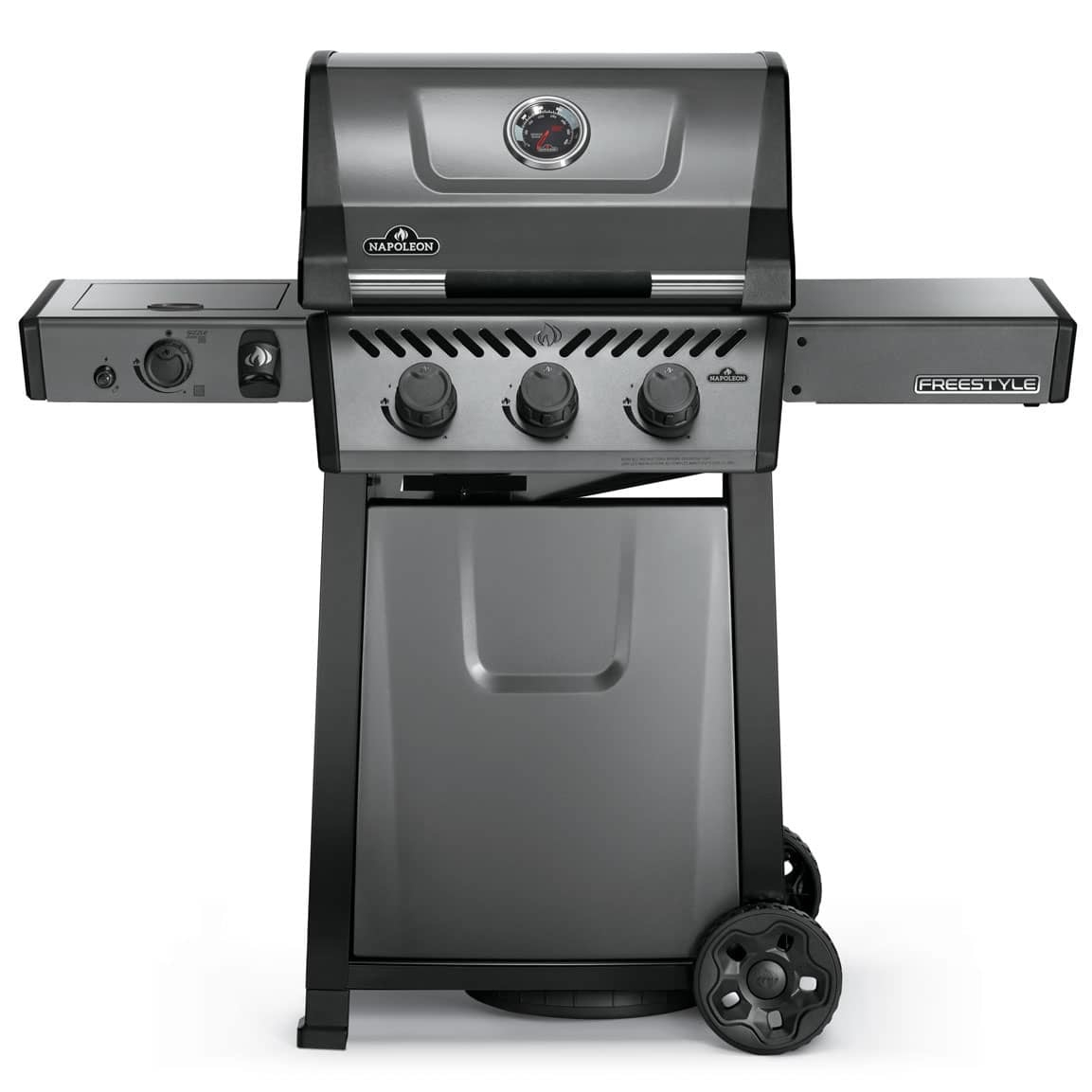 napoleon freestyle 365 dsib gasbarbecue deur grafietgrijs