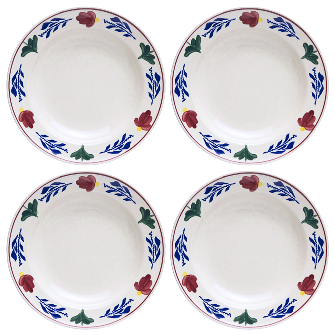 royal-boch-boerenbont-diep-bord-23cm-4-stuks